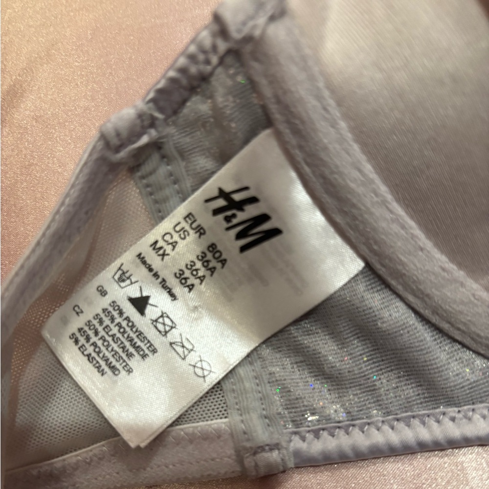 H&M Super Push-Up Sequined Bra - Picture 4 of 5
